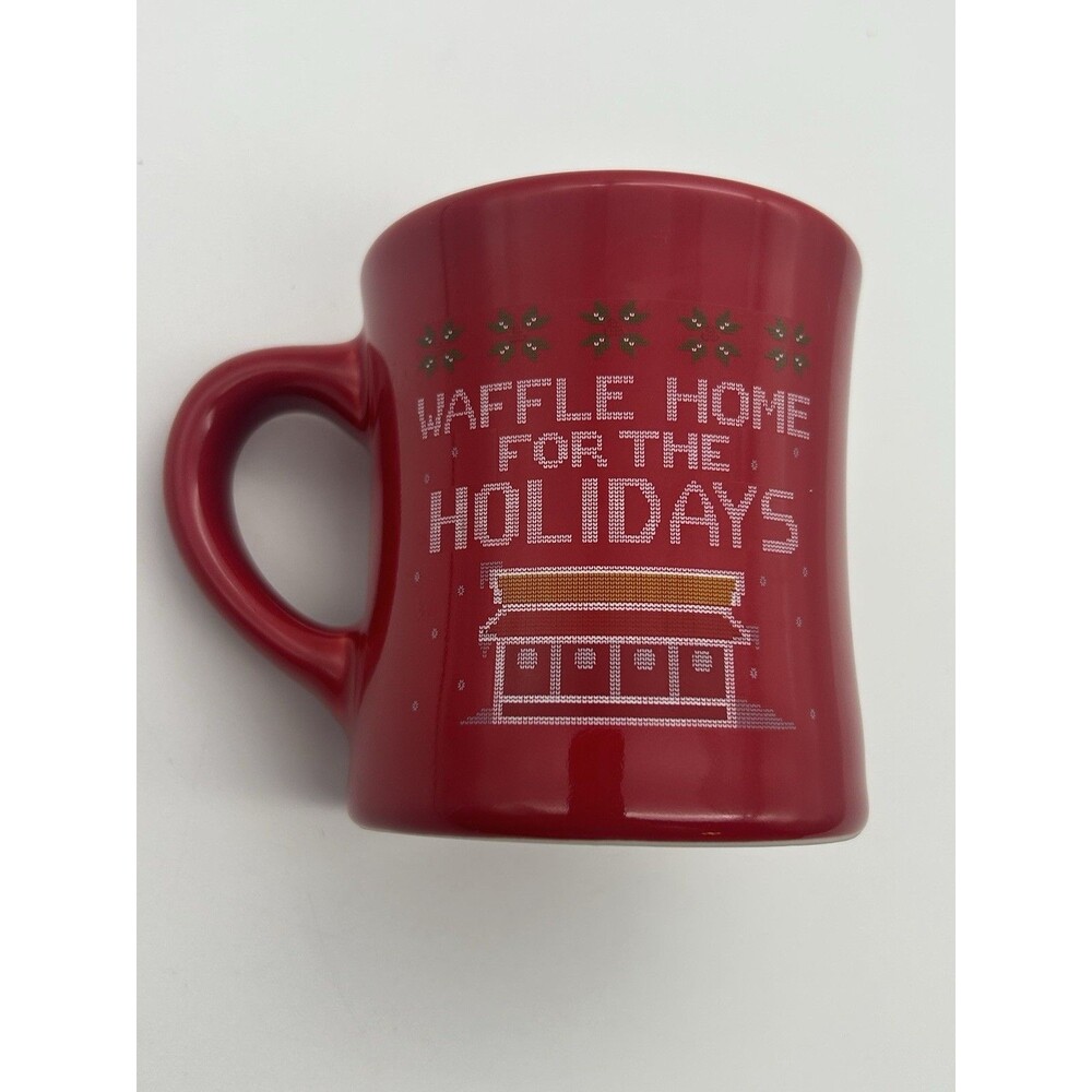 Waffle House 2025 Christmas Mug Tuxton “Waffle Home for the Holidays”💥LIMITED💥